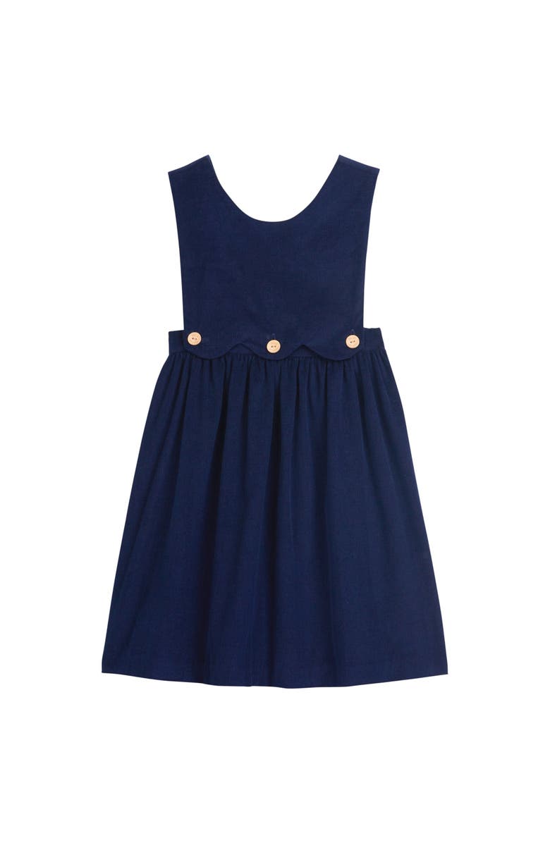 Little English Kids' Button Panel Jumper, Main, color, Navy Corduroy