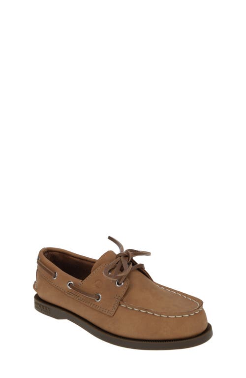 Sperry Authentic Original 2-eye Boat Shoe In Sahara