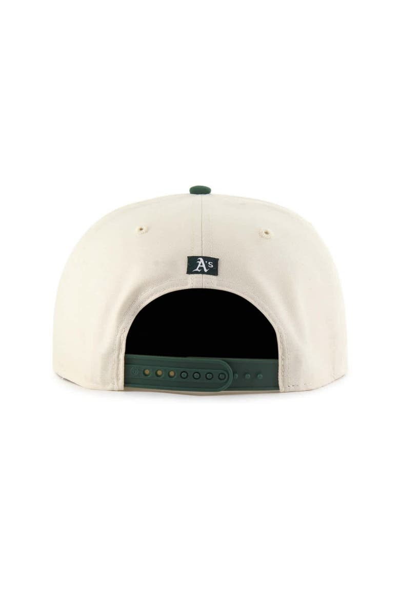 Men's '47  Cream Athletics Payson Captain Adjustable Hat, Alternate, color, Cream