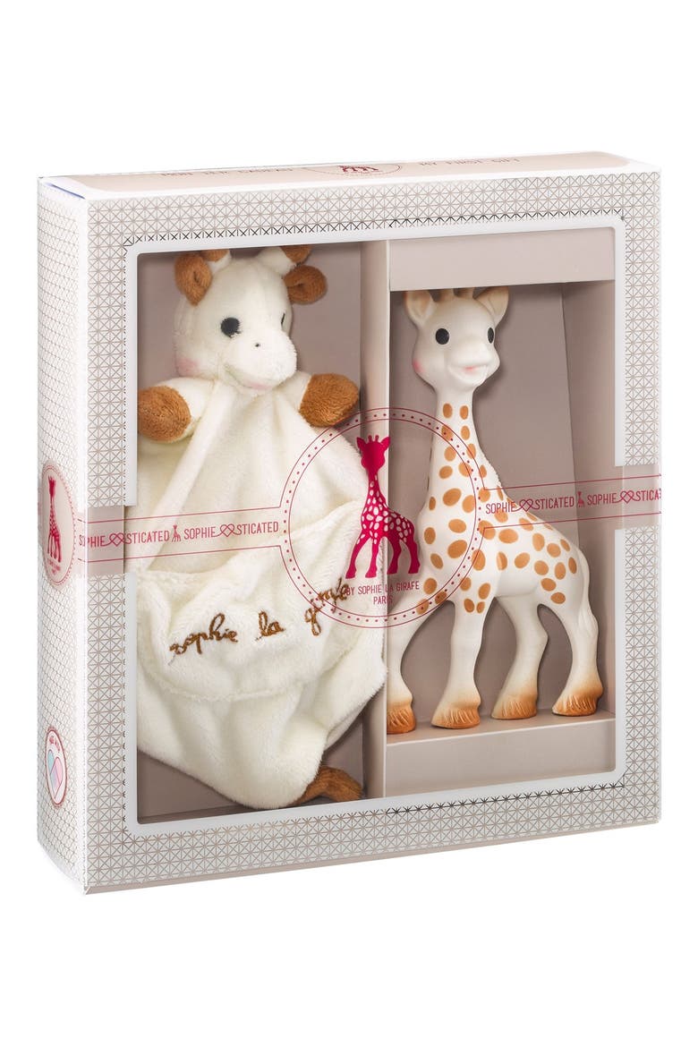 'Sophiesticated' Plush Toy & Teething Toy, Main, color, CREAM