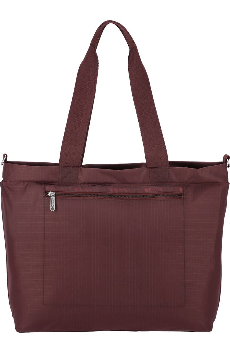 LeSportsac Carryall Zip Tote Bag, Alternate, color, Deep Cherry
