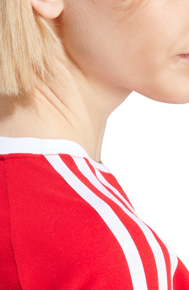 adidas 3-Stripes Baby T-Shirt, Alternate, color, 