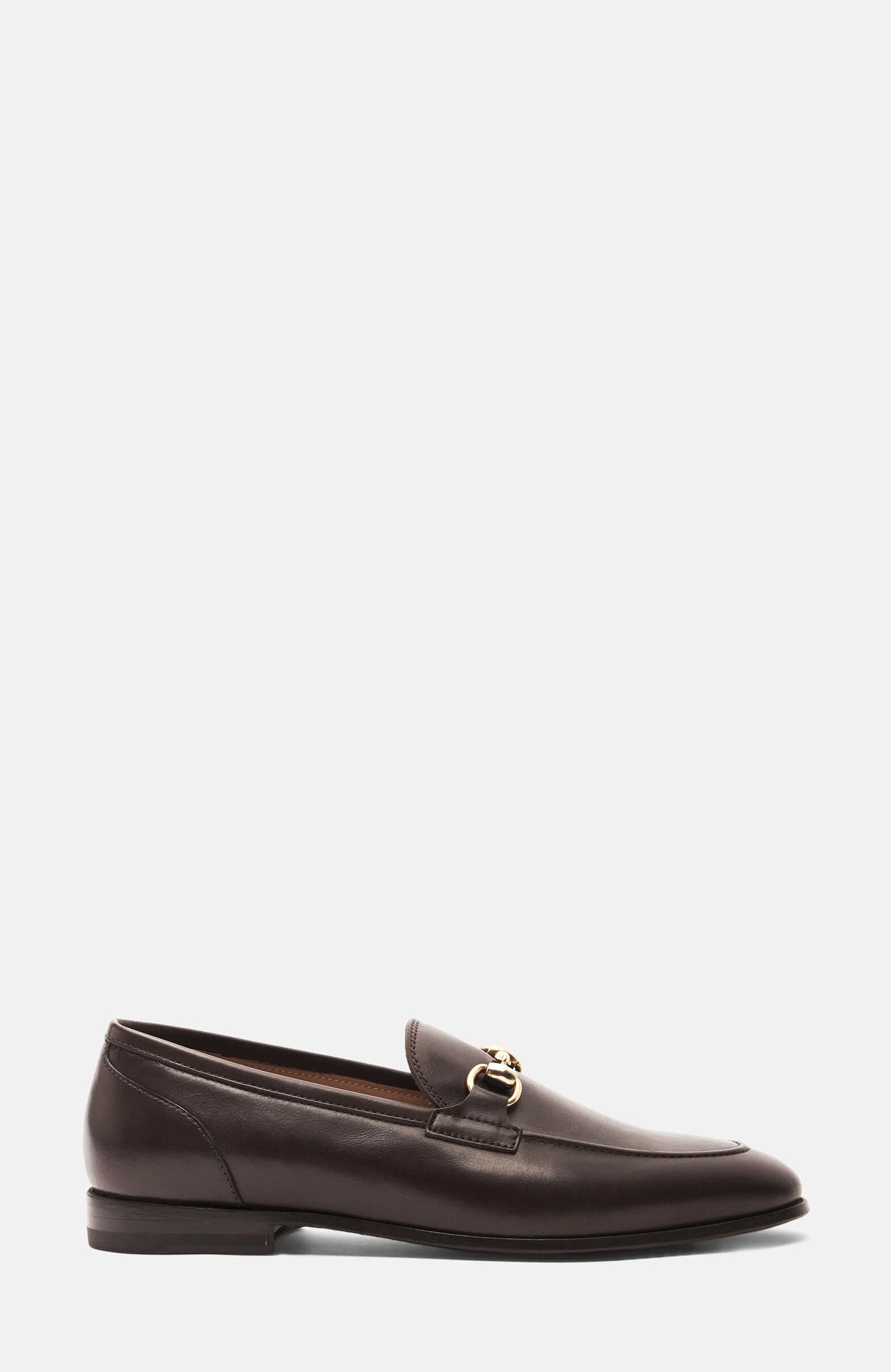 Alessandra Loafers, Alternate, color, Brown - Calf