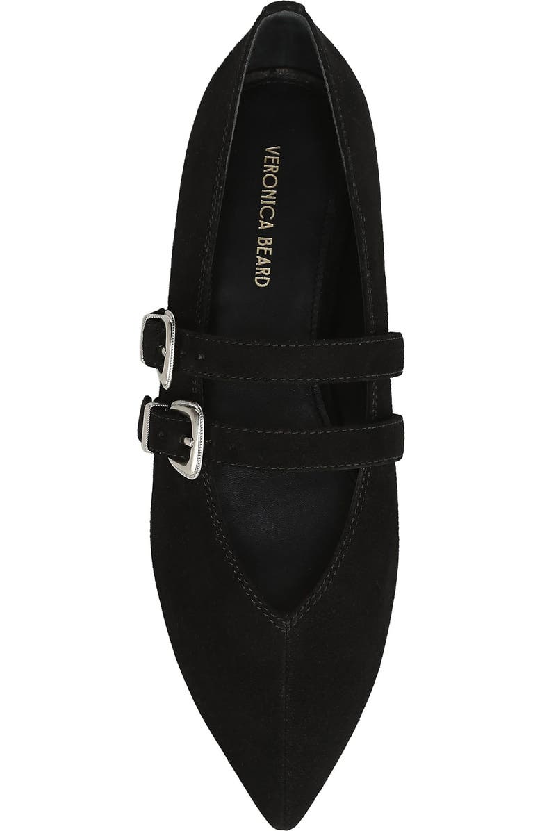 Veronica Beard Bancroft Pointed Toe Mary Jane Flat, Alternate, color,
