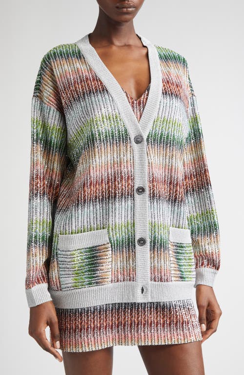 Missoni Metallic Zigzag Cardigan
