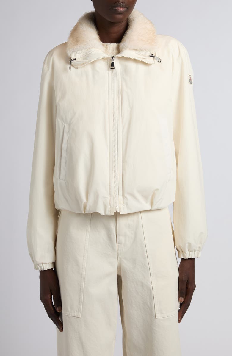 Moncler Pervenche 3-in-1 Down Jacket, Main, color, Silk White