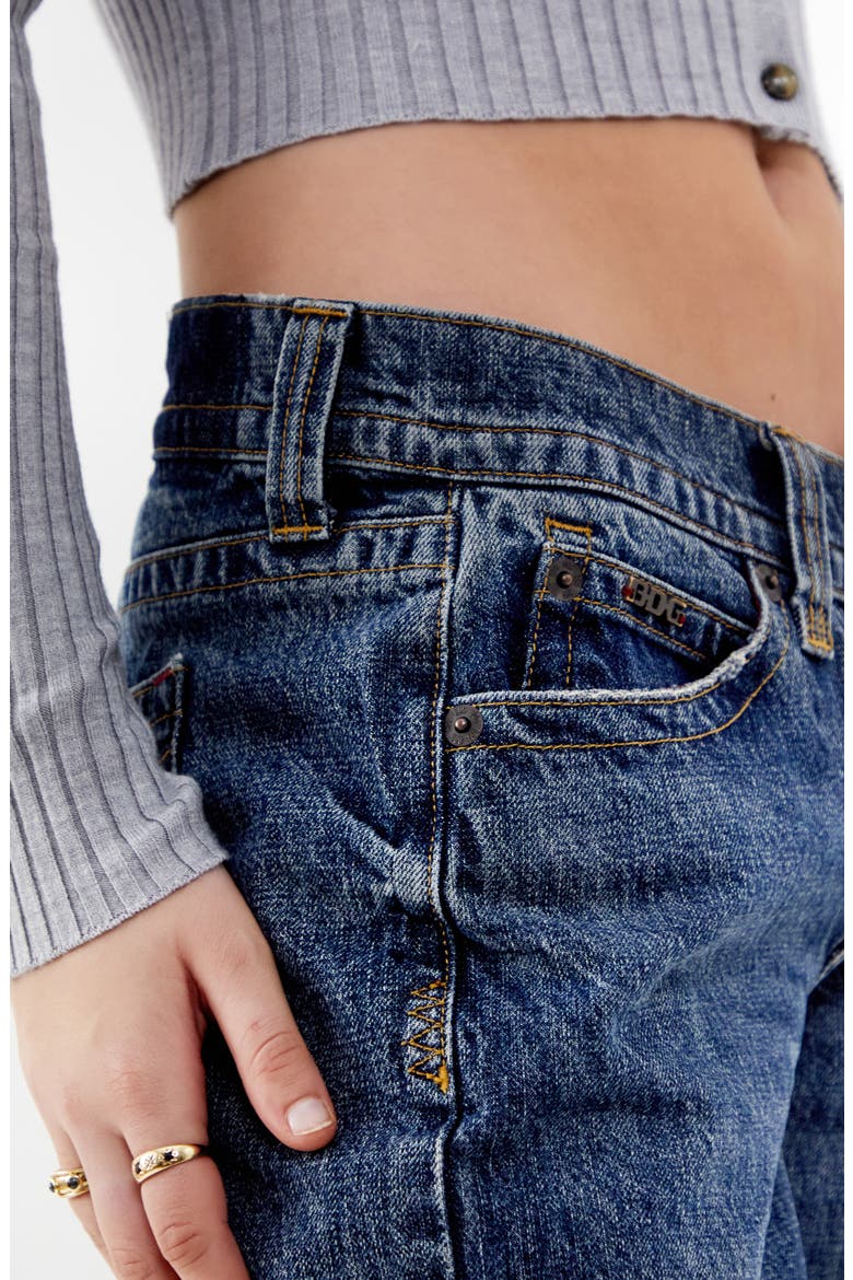 Kayla Low Rise Wide Leg Jeans, Alternate, color, DARK VINTAGE