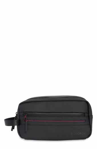 Faux Leather Dopp Kit