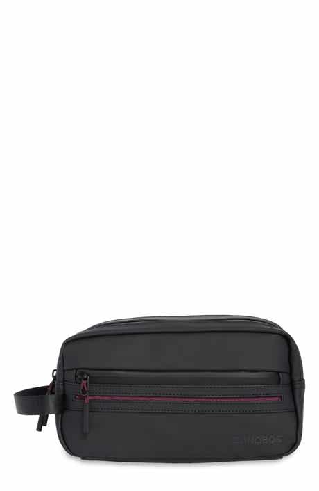 Faux Leather Dopp Kit