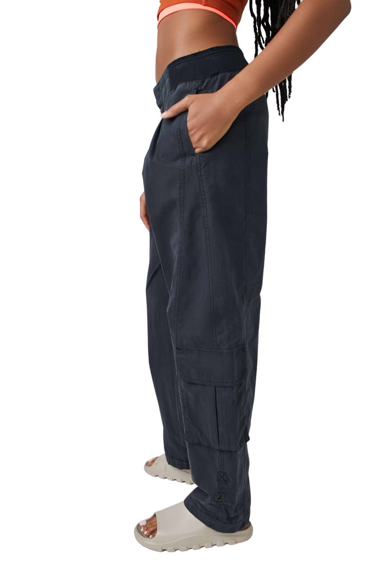 FP Movement Mesmerize Me Cargo Pants, Alternate, color, BLACK