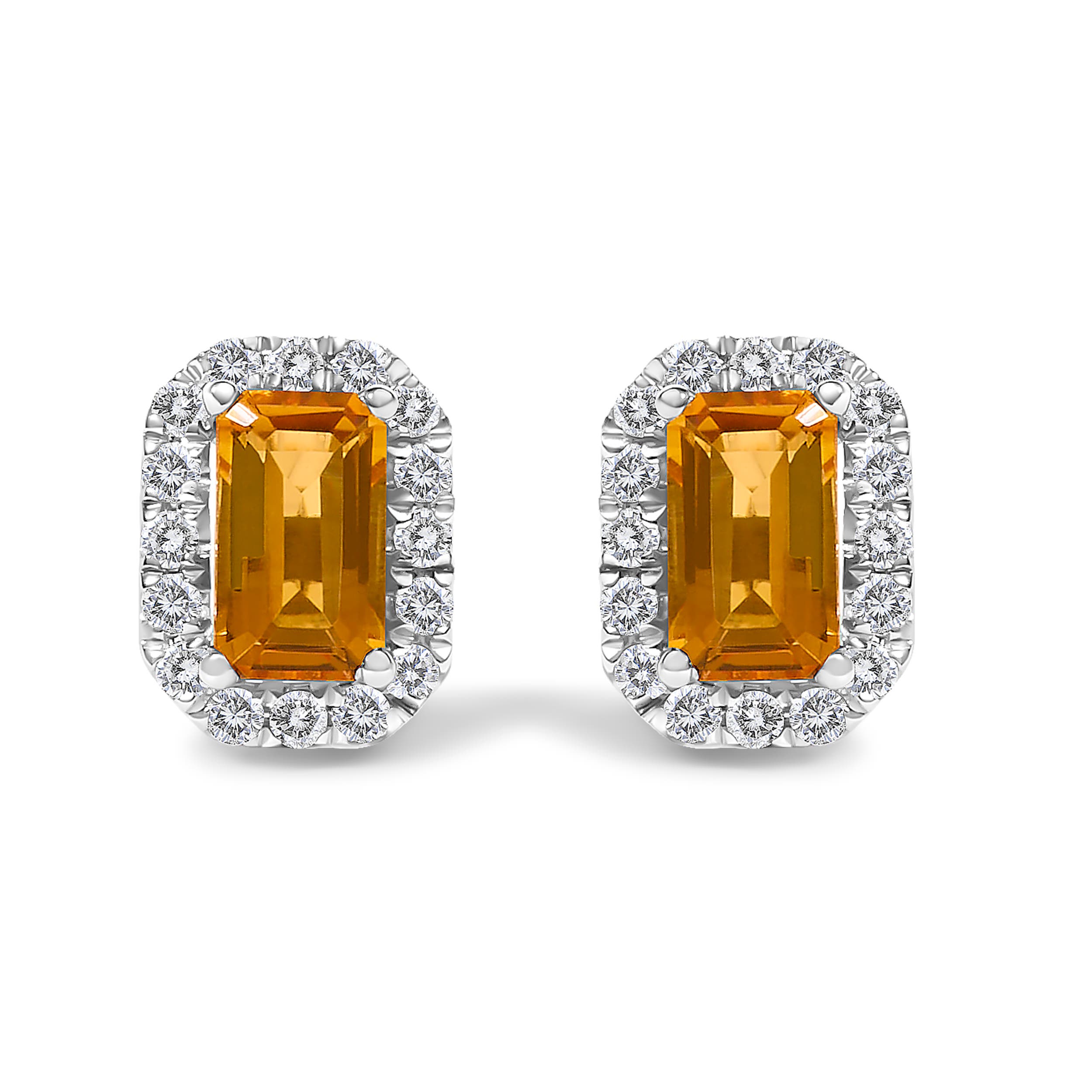selected Orange Citrine | White