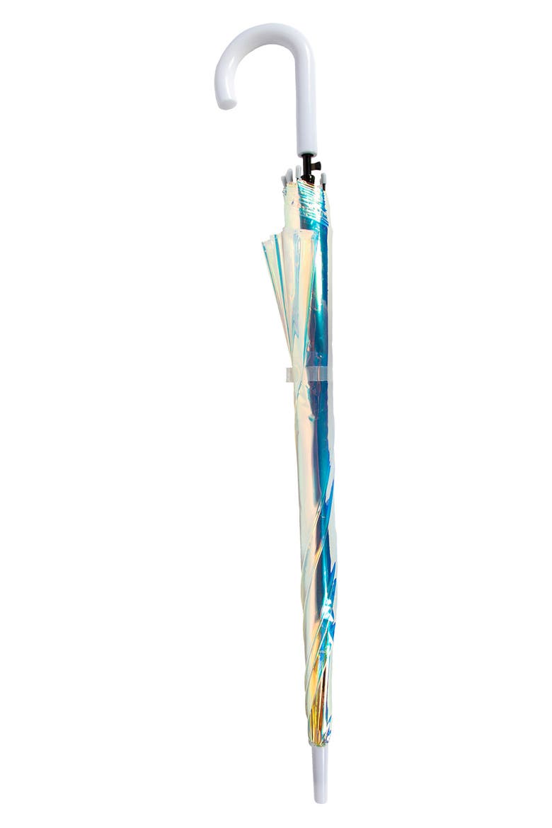 Iridescent Umbrella, Alternate, color, IRIDESCENT