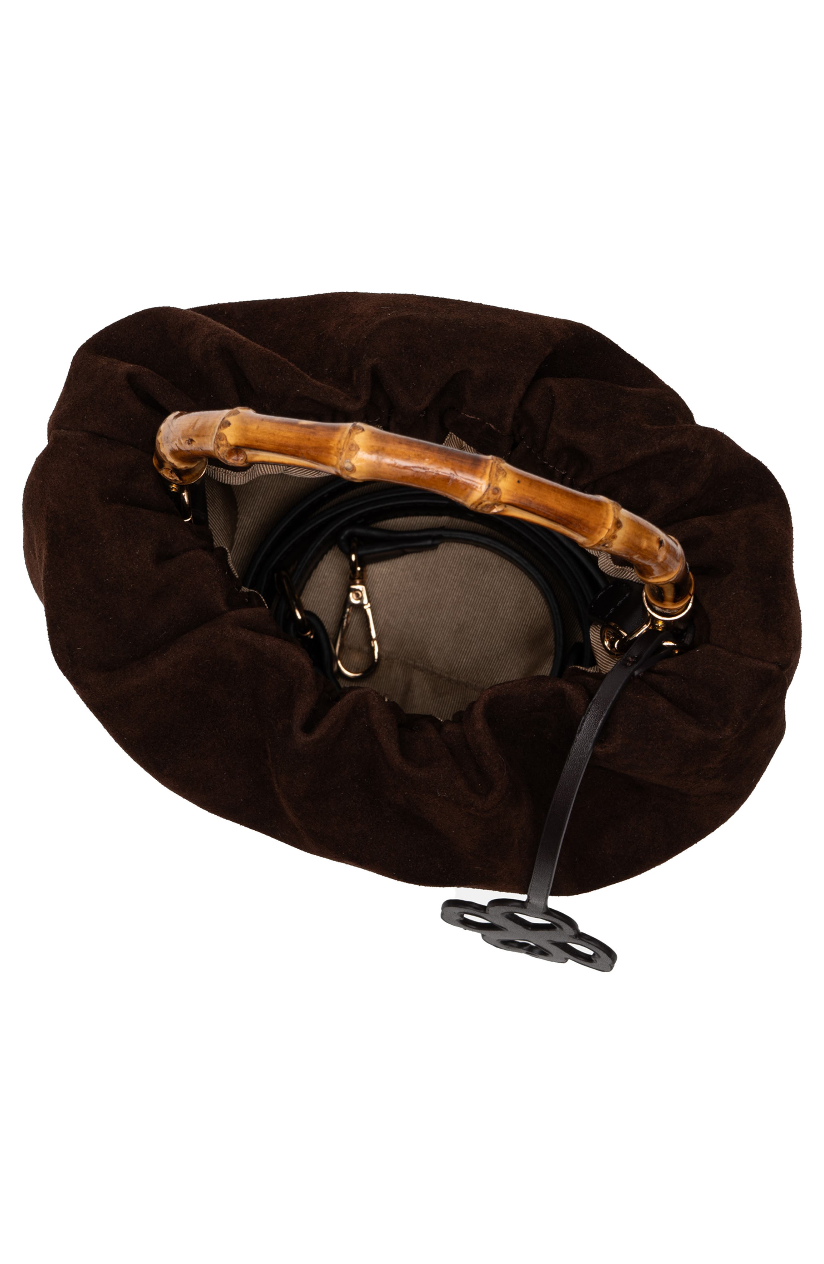 Vienna Suede Crossbody Bag, Alternate, color, CHOCOLATE