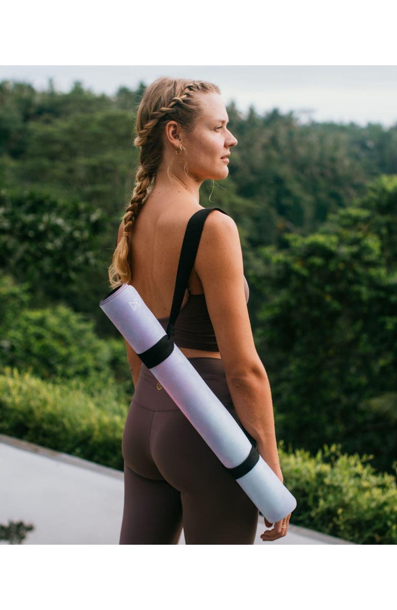 Yoga Design Lab Combo Yoga Mat 3.5mm- 2-in-1, Alternate, color, Breathe