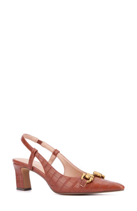 Ilona Horsebit Slingback Pump (Women)