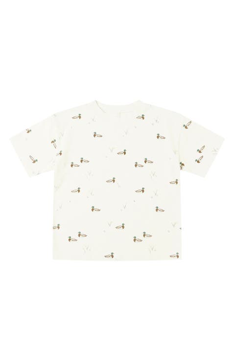 Duck Print Relaxed T-Shirt