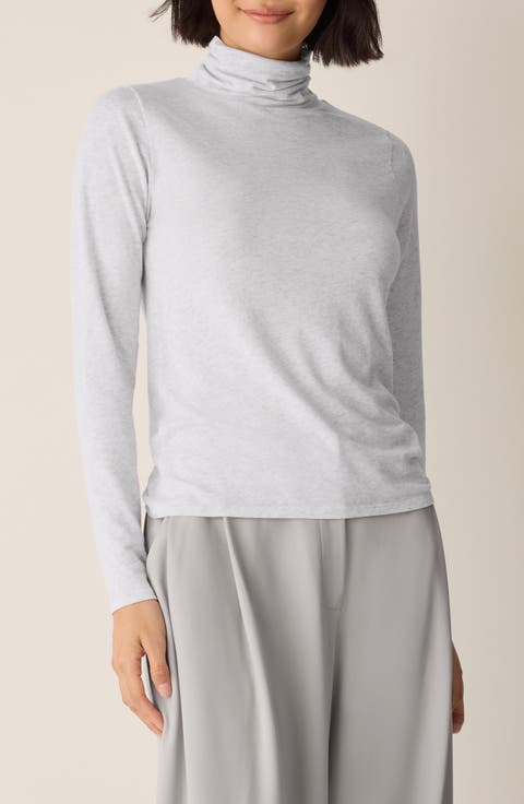 Long Sleeve Turtleneck Top