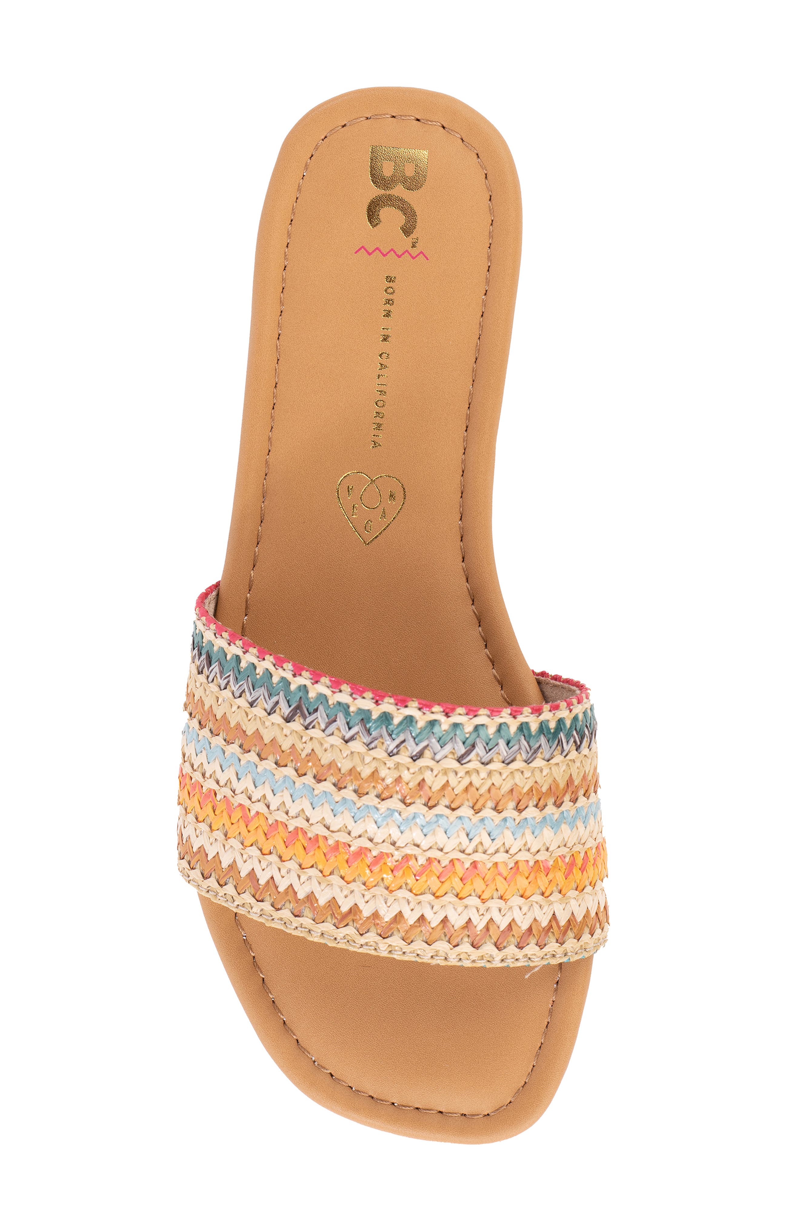 BC Footwear No Guidance Slide Sandal, Alternate, color, 