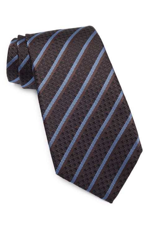Stripe Silk Tie