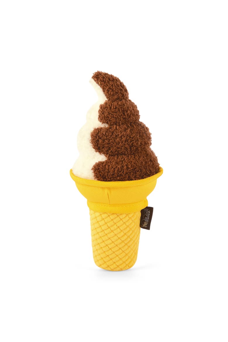 Swirls N' Slobbers Soft Serve Dog Toy, Ice Cream Shape, Main, color, Multicolored