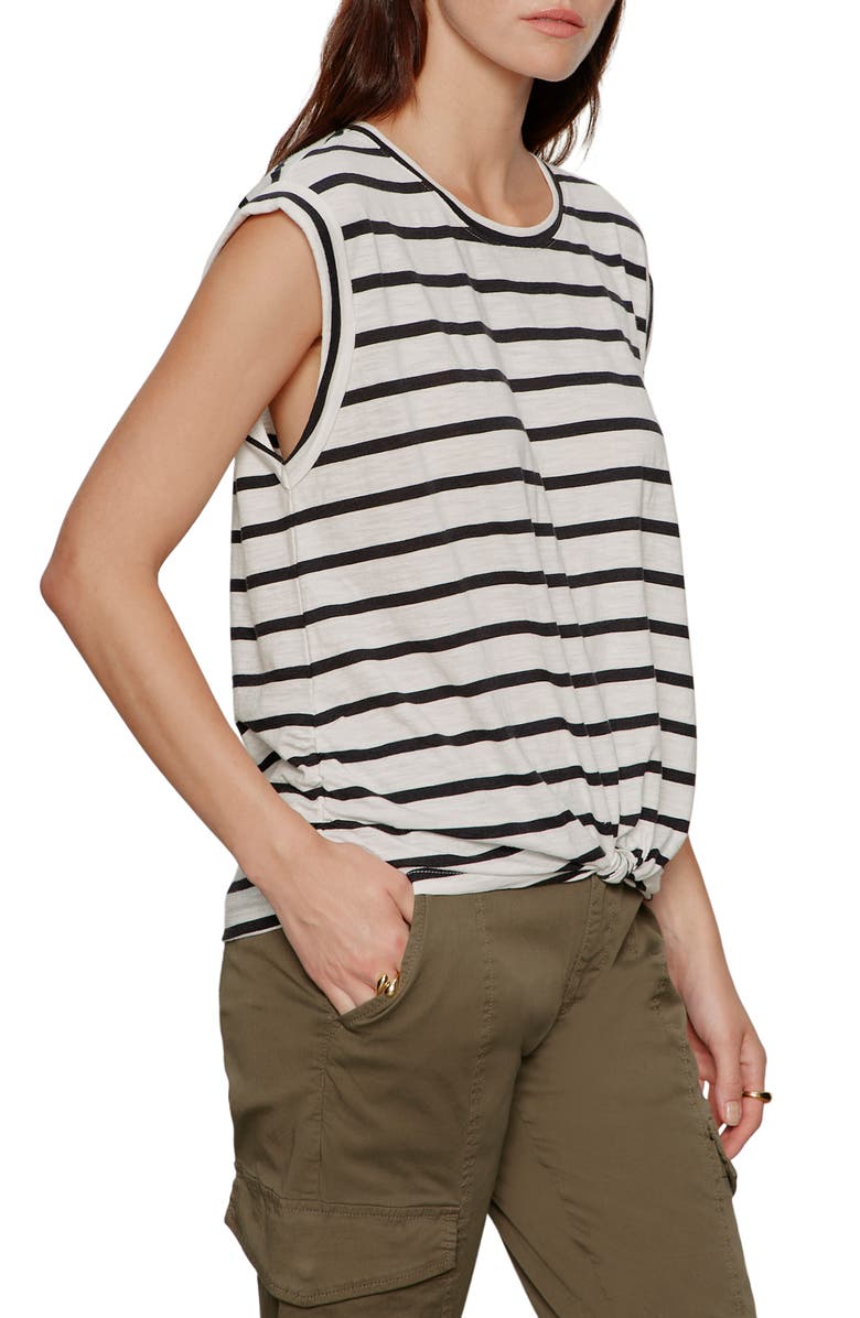 Sanctuary Knotted Muscle T-Shirt, Alternate, color,