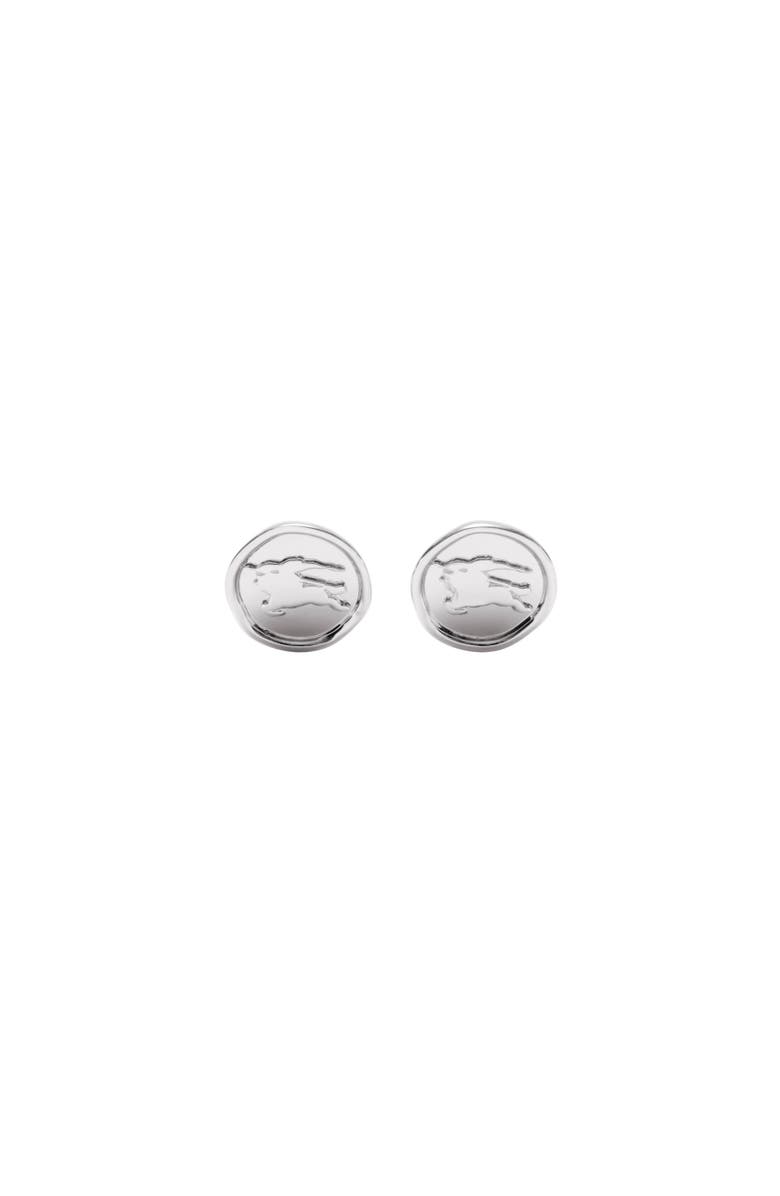Burberry EKD Stamp Cufflinks, Alternate, color, Silver