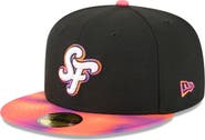 New Era Men's New Era Black/Orange San Francisco Giants 2025 City Connect 59FIFTY Fitted Hat