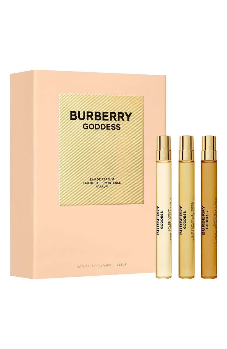 Burberry Goddess Eau de Parfum & Parfum for Women Trio Gift Set $120 Value, Main, color, 