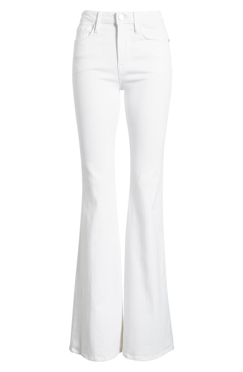FRAME Le One High Waist Flare Jeans, Alternate, color, 