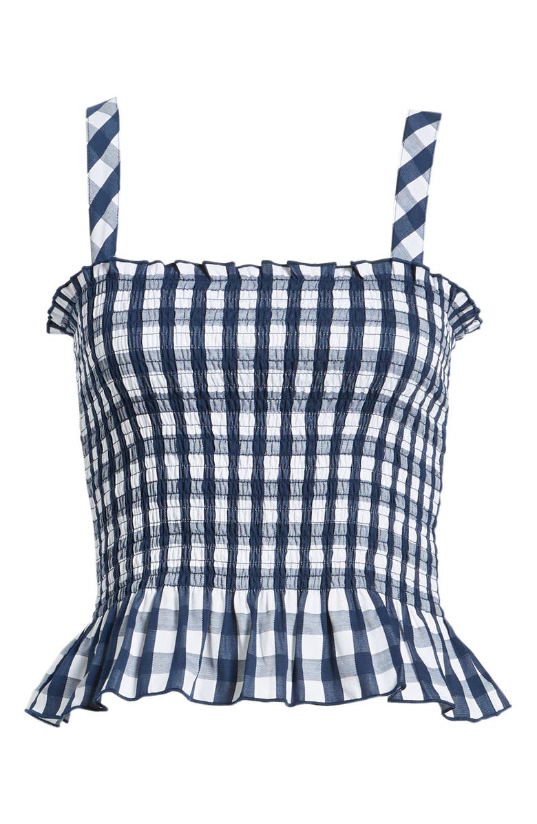 Ten Sixty Sherman Gingham Smocked Tank, Alternate, color,