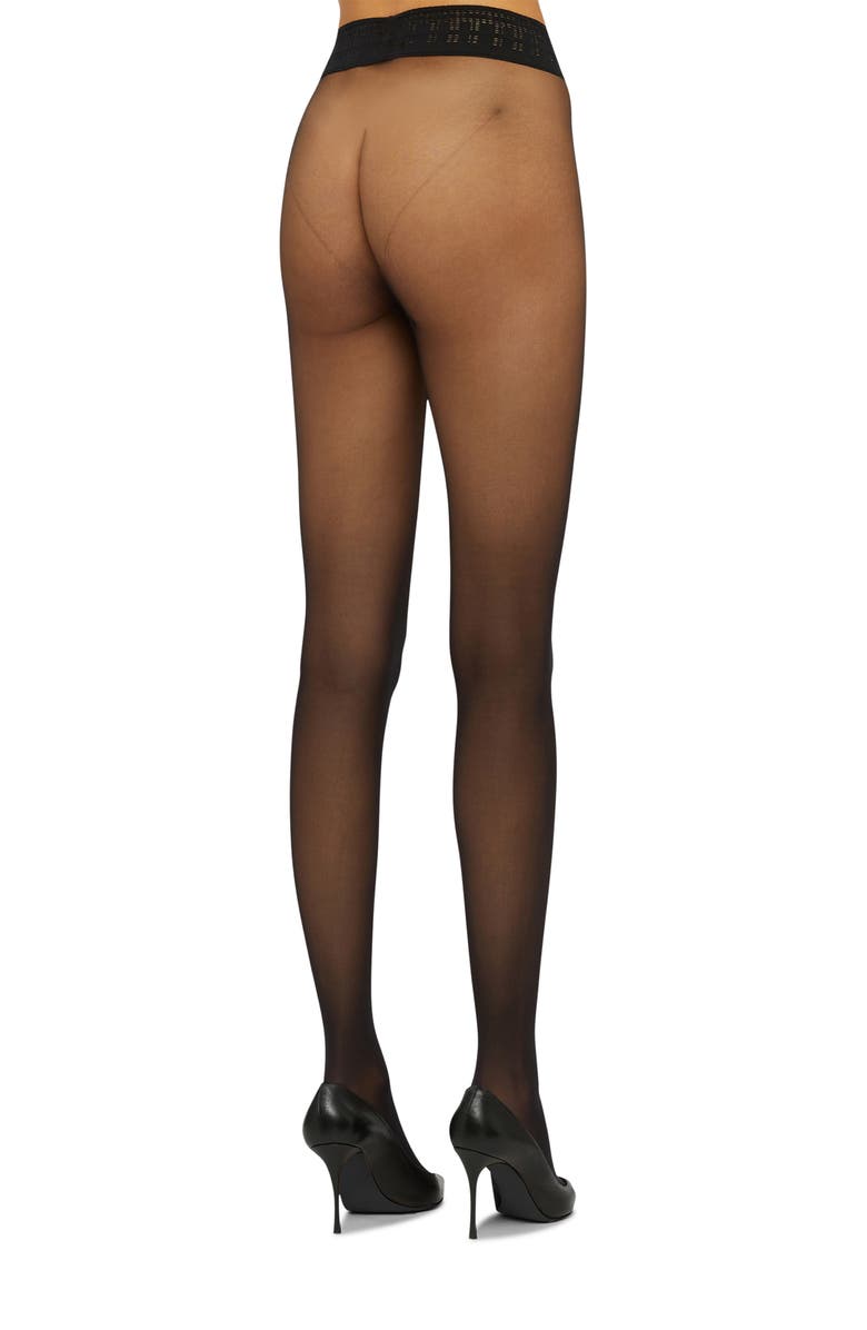 Wolford 'Fatal 15' Seamless Tights, Alternate, color,
