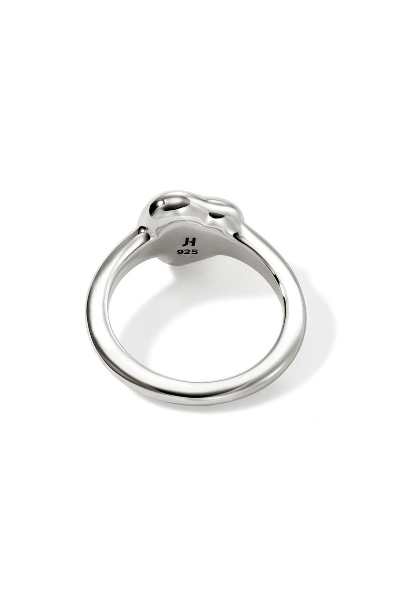 John Hardy Pebble Heart Diamond Ring, Alternate, color,