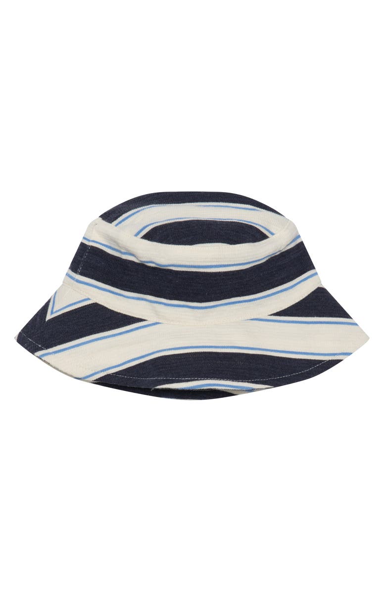 PL Baby by Petit Lem 4-Piece Stripe Outfit Set, Alternate, color, Blue Stripe