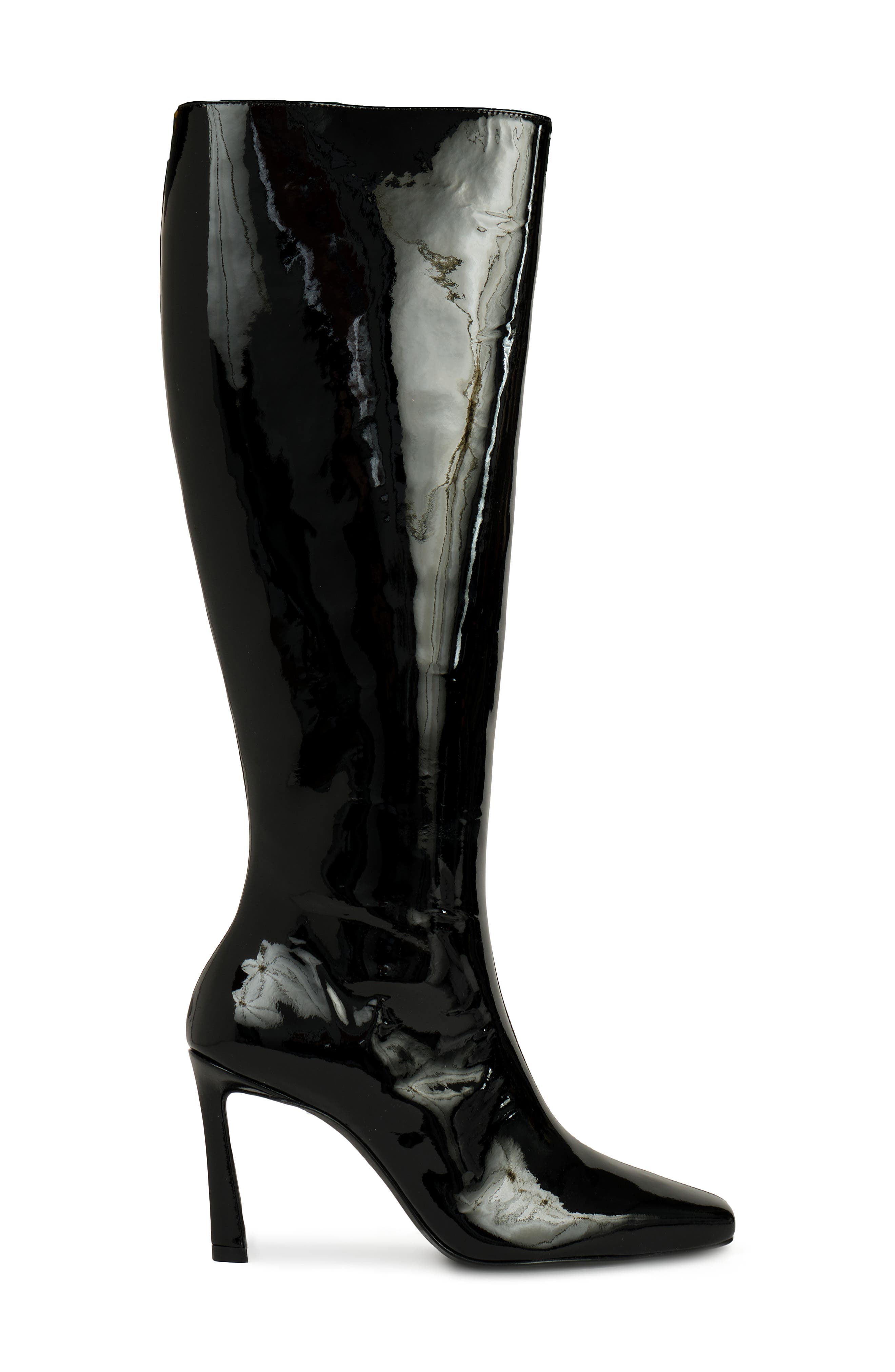 BLACK SUEDE STUDIO Liz Knee High Boot, Alternate, color, 