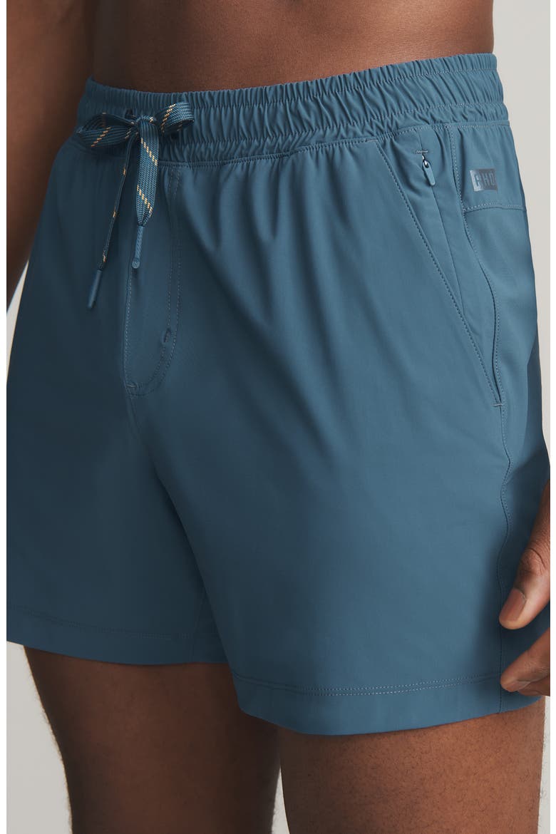 Pursuit 5-Inch Unlined Training Shorts, Alternate, color, DARK TEAL