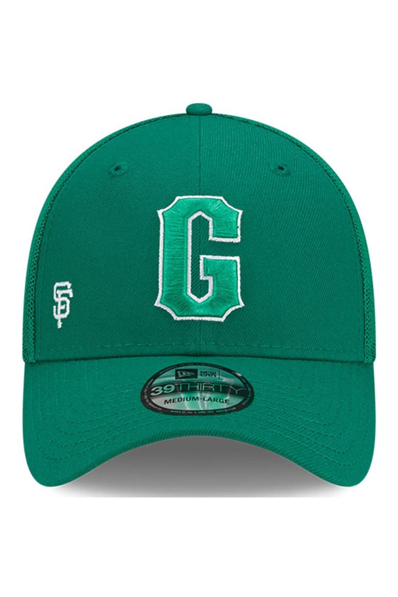 Men's New Era Green San Francisco Giants St. Patrick's Day 39THIRTY Flex Hat, Alternate, color, Green