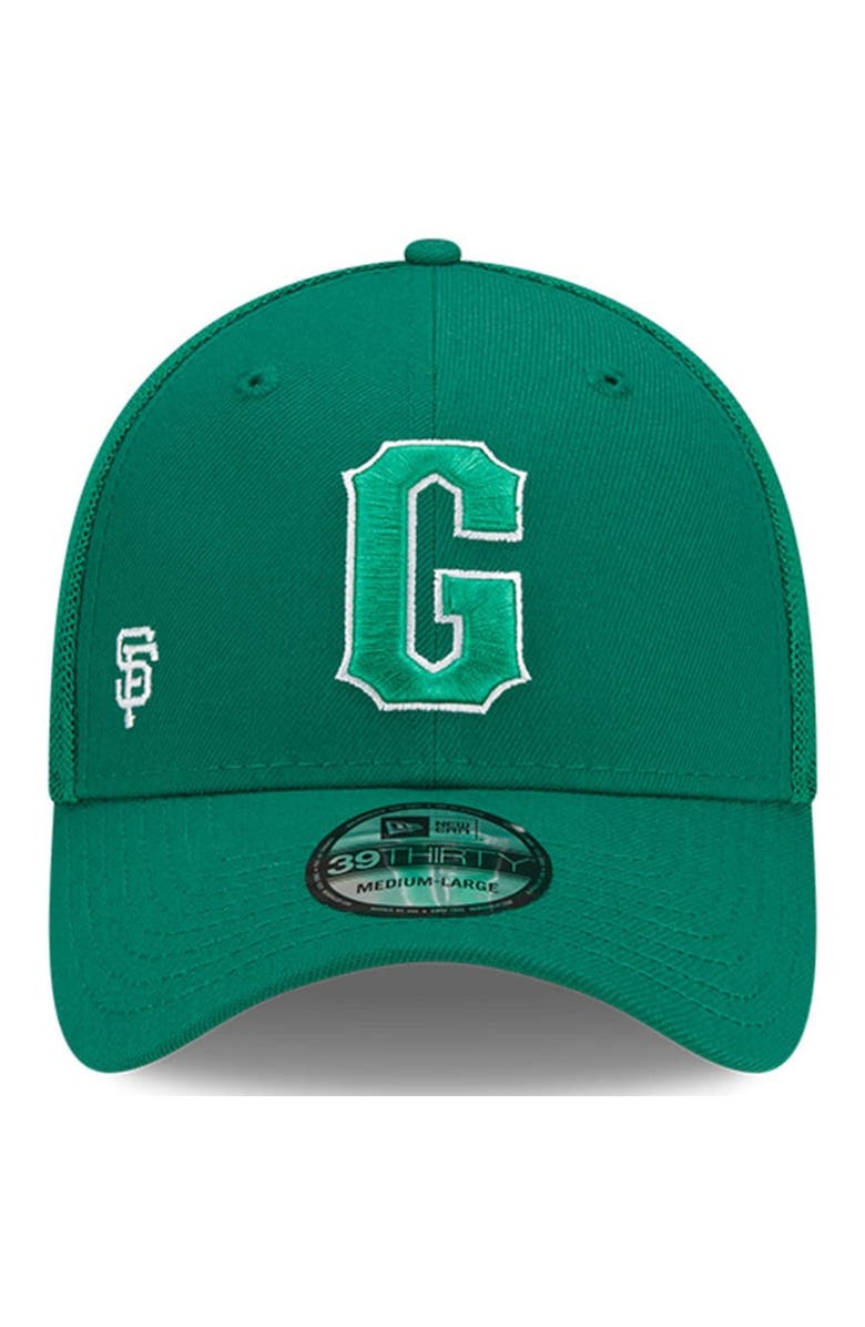 New Era Men's New Era Green San Francisco Giants St. Patrick's Day 39THIRTY Flex Hat, Alternate, color,
