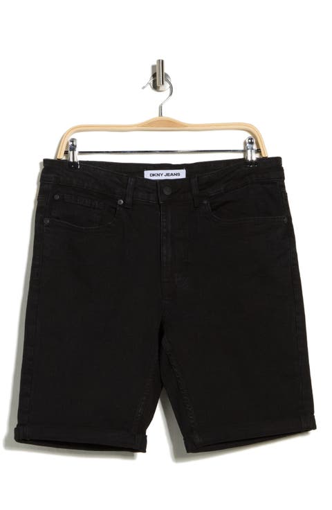 Roll Cuff Denim Shorts