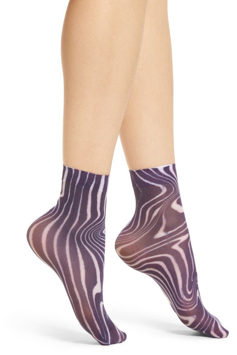 Mia Ankle Socks, Main, color, BLACK