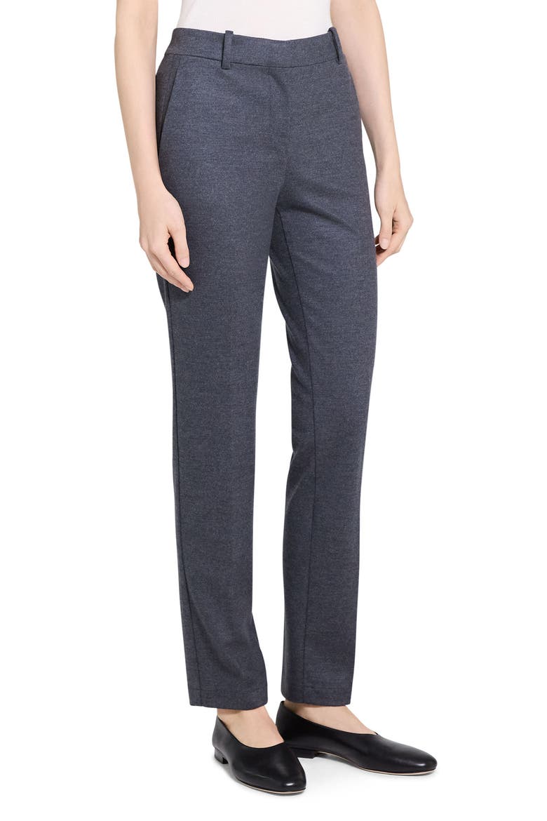 Slim Fit Wool Blend Pants, Alternate, color, NEW CHARCOAL MELANGE