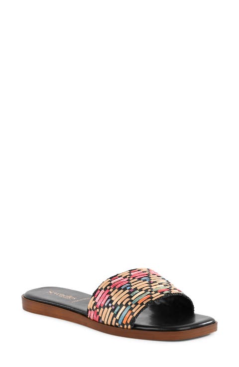 Palm Oasis Slide Sandal (Women)