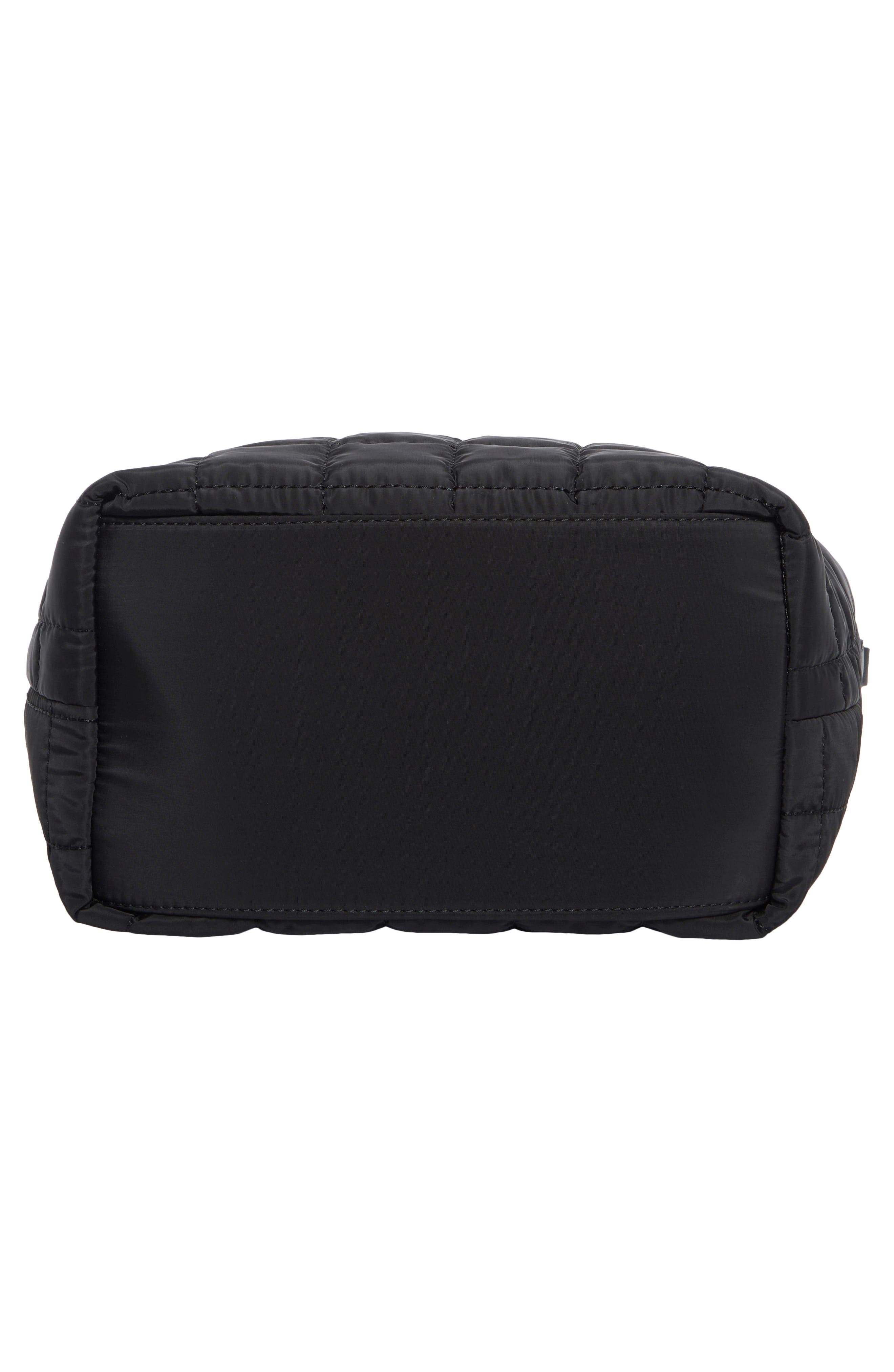 URBAN EXPRESSIONS HANDBAGS Quilted Nylon Tote Bag, Alternate, color, Black