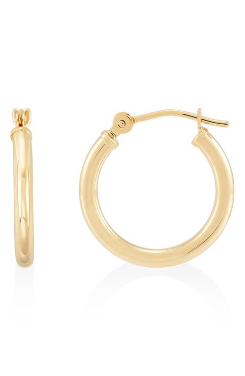 16mm Hoop Earrings
