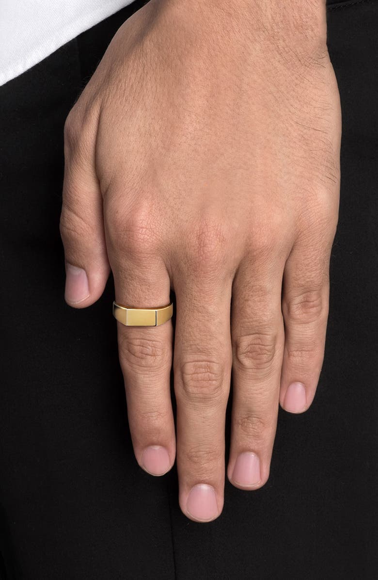 Miansai Geo Signet Ring, Alternate, color,