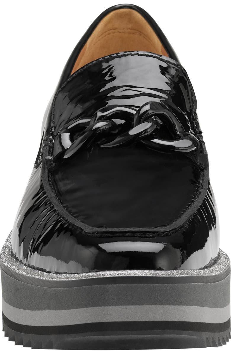 Johnston & Murphy Gracelyn Chain Wedge Loafer, Alternate, color,