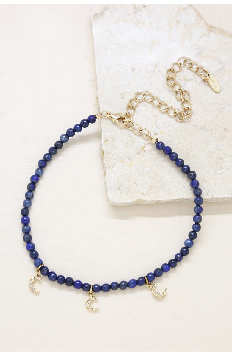 Ettika Lapis Moon Choker, Alternate, color, 