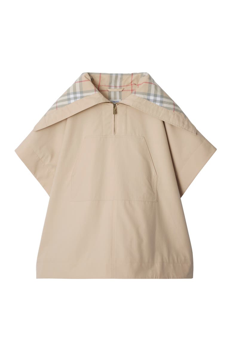 Burberry Cotton Cape, Main, color,