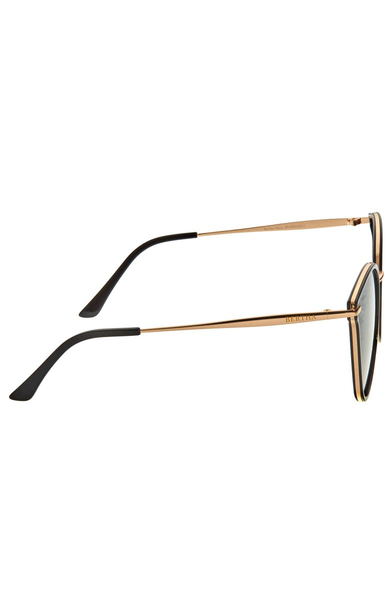 BERTHA Moon Polarized Sunglasses, Alternate, color, Gold/Black