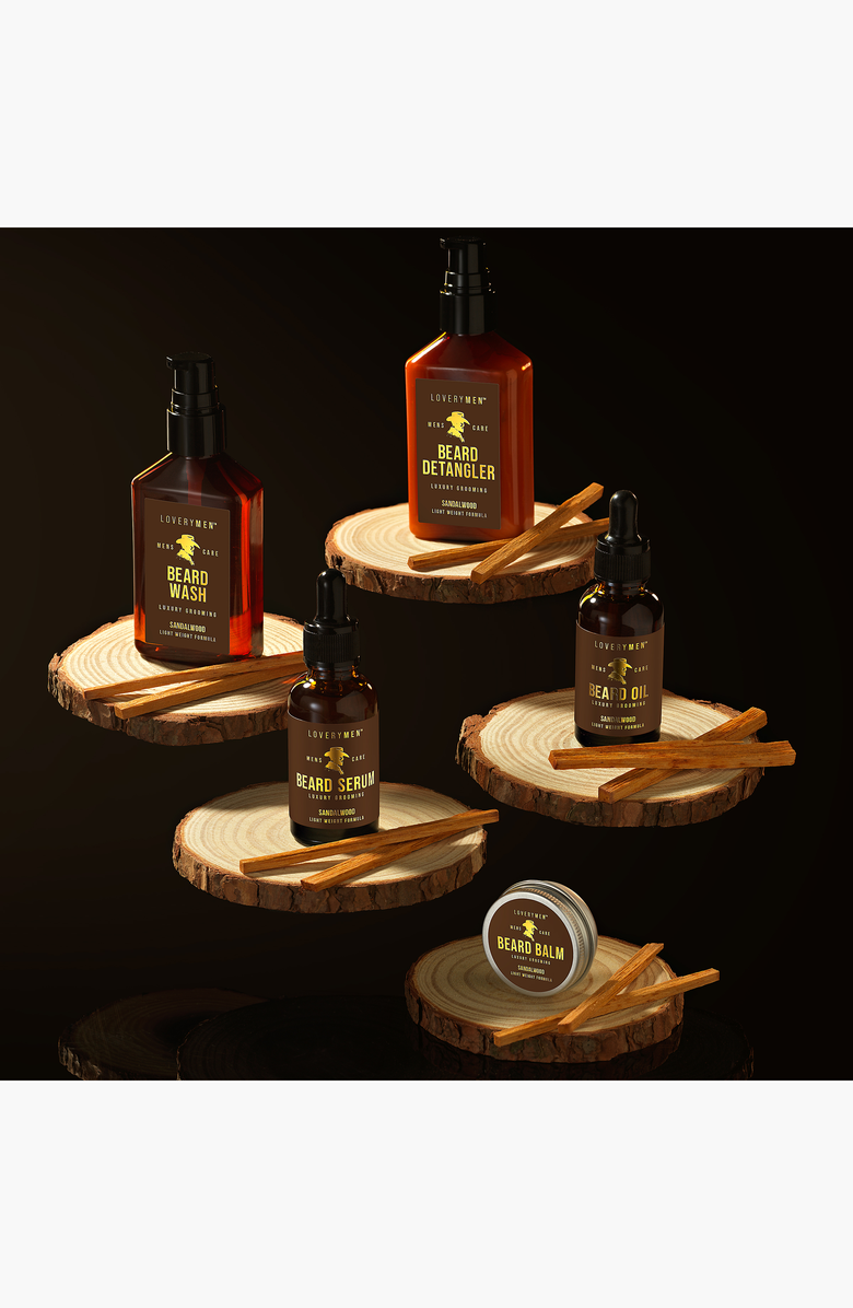 Lovery 13 Piece Beard Care Kit - Ultimate Grooming Set with Oil, Balm, Wash, Razor & More, Alternate, color, NO COLOR