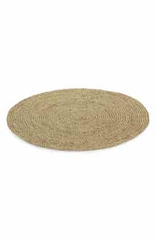 Crochet Raffia Round Placemat